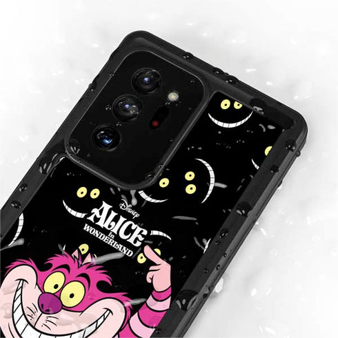 Disney Alice in Wonderland Cheshire Cat Galaxy Note20 Ultra 5G Waterproof Case